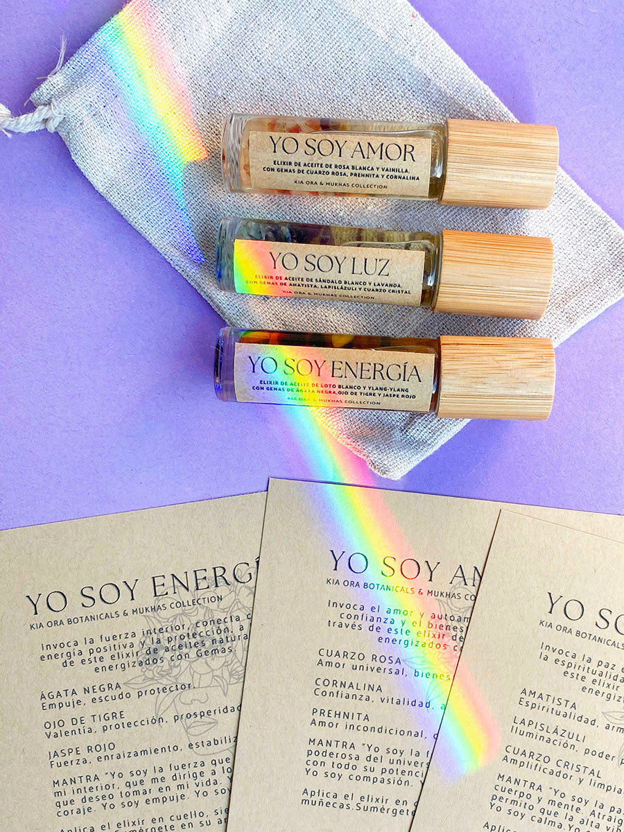 YO SOY LUZ - Elixir de sándalo blanco y lavanda con gemas