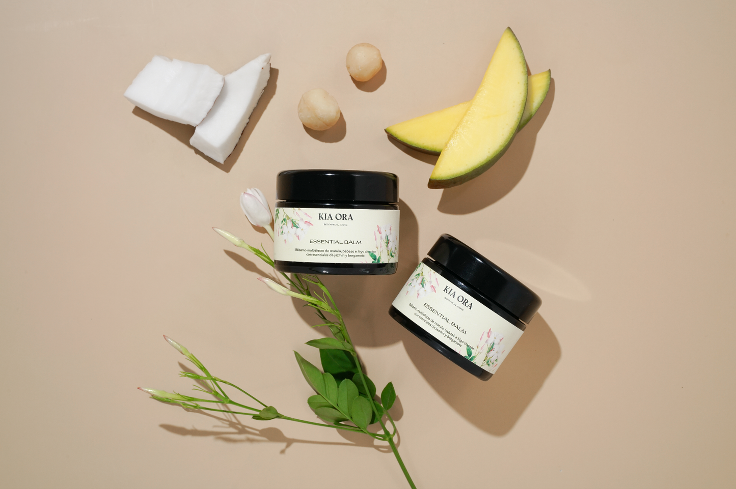 ESSENTIAL BALM - Bálsamo multiefecto de marula, babasú e higo chumbo con esenciales de jazmín y bergamota