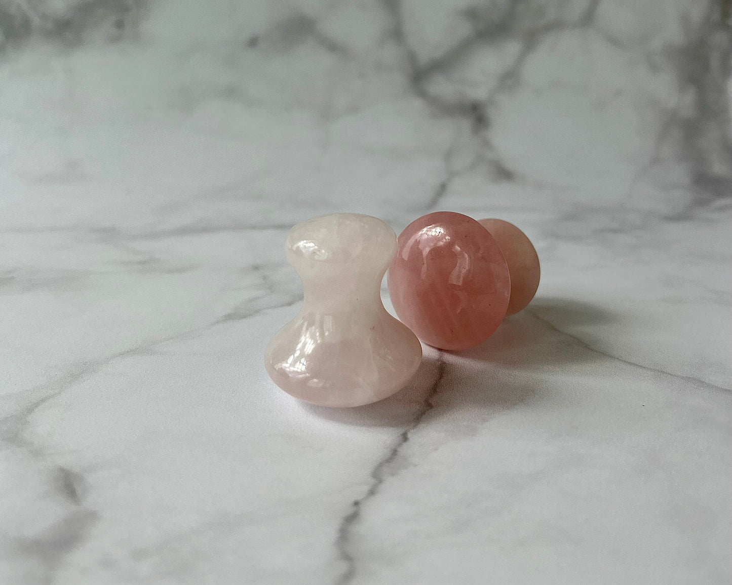 GUA SHA SETA - Masajeador facial de Cuarzo Rosa